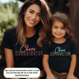 Niedlicher Funny Chaos Commander Kid's farbenfrohe Baby T-shirt