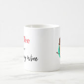 Niedlicher Funny Coffee Lover Sprichwort Kaffeetasse (Mittel)