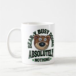 Niedlicher Funny Cudly Cartoon Bär Kaffeetasse