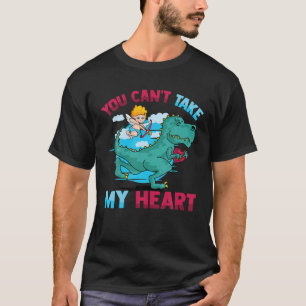 Niedlicher Funny Dinosaurier - Du kannst mein Herz T-Shirt
