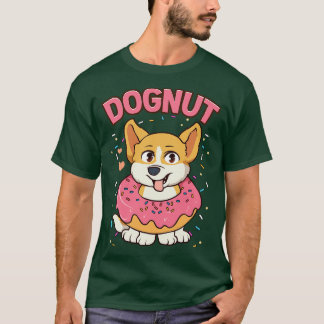 Niedlicher Funny Dognut Dog Donut Puppy Adorable P T-Shirt