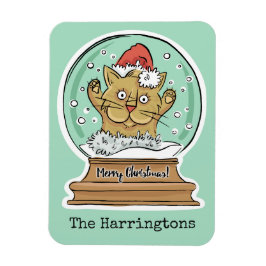 Niedlicher Funny Funny Cat individuelle Name Magne Magnet