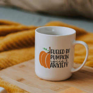Niedlicher Funny Seasonal Fall Pumpkin Gewürzkaffe Kaffeetasse