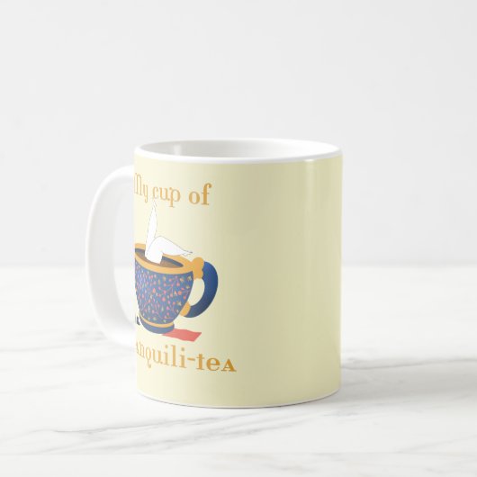 Niedlicher Funny Tee  Kaffeetasse (Vorderseite Links)