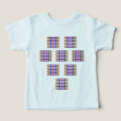 Niedlicher Funny Todler T - Shirt | Personalisiert (Design Vorderseite)