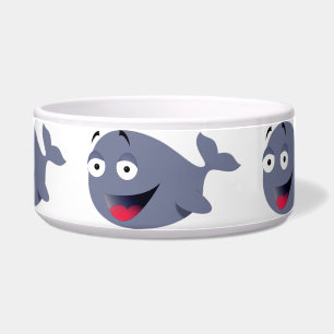 Niedlicher Funny Whale Für Hunde oder Katzen Haust Napf