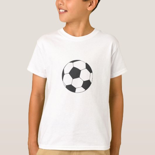 Niedlicher Fußballball T-Shirt (Vorderseite)