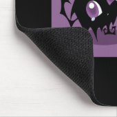 Niedlicher Fuzzy-Dämon-Cartoon Mousepad (Ecke)