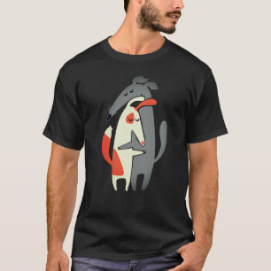 Niedlicher Galgo und Podenco Design T - Shirt