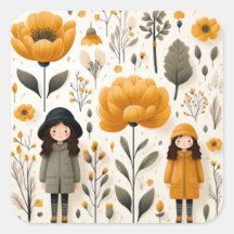 Niedlicher Gartenaufkleber