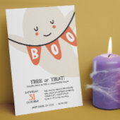 NIEDLICHER GASBOOTRICK ODER LECKEREIEN KIDS HALLOW EINLADUNG