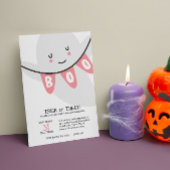 NIEDLICHER GASBOOTRICK ODER LECKEREIEN KIDS HALLOW EINLADUNG