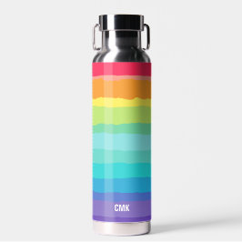 Niedlicher Gay Pride mit Rainbow Personalisiert LG Trinkflasche