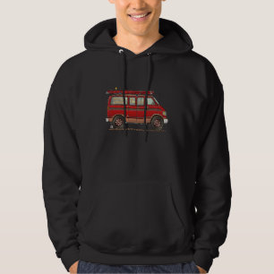 Niedlicher GebrauchsLieferwagen Hoodie