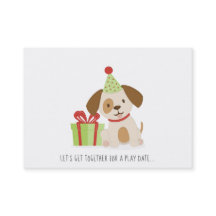 Niedlicher Geburtsdatum der Spielkarte