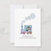 Niedlicher Geburtstag dank Kinderdesign Dankeskarte (Vorderseite)