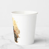 Niedlicher Geburtstag eines Motorrads Pappbecher (Links)