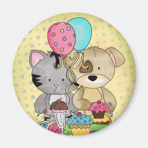 Niedlicher Geburtstag Magnet