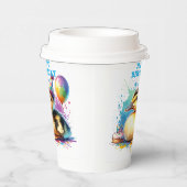 Niedlicher Geburtstag Pappbecher (Rechts)