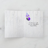 niedlicher Geburtstag von Ziegen Karte (Innenseite)