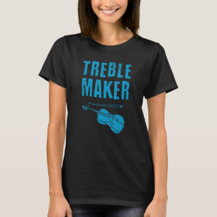 Niedlicher Geiger für Männer Frauen Violine Musik T-Shirt