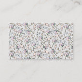 Niedlicher Geist, Bat & Spider Halloween Kinderdus Begleitkarte (Rückseite)