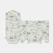 Niedlicher Geist, Bat & Spione Halloween Geschenkschachtel (Ungefaltet)