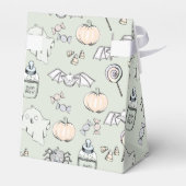 Niedlicher Geist, Bat & Spione Halloween Geschenkschachtel (Rückseite)