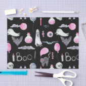 Niedlicher Geist, Bat und Katze Seidenpapier (Handwerk)