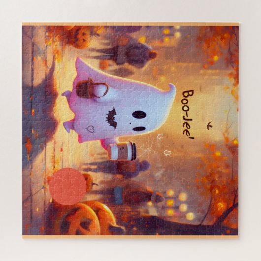 Niedlicher Geist, beeilen Sie sich zum Party Puzzle (Horizontal)