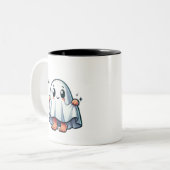 Niedlicher Geist der Missbilligung Zweifarbige Tasse (Vorderseite Links)