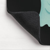 Niedlicher Geist, der zu viele Bücher führt Mousepad (Ecke)