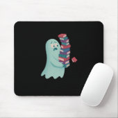 Niedlicher Geist, der zu viele Bücher führt Mousepad (Mit Mouse)