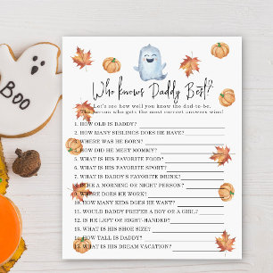 Niedlicher Geist - Game Who kennt DADDY am besten