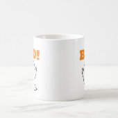Niedlicher Geist mit BOO! Kaffeetasse (Mittel)