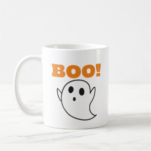 Niedlicher Geist mit BOO! Kaffeetasse