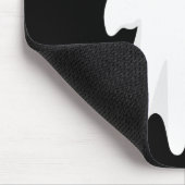 Niedlicher Geist mit Bow-Boo-Halloween-Kostüm für  Mousepad (Ecke)