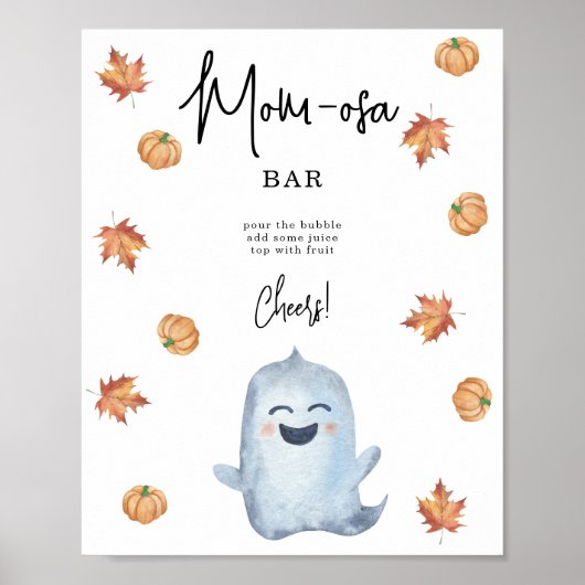 Niedlicher Geist - Mom-osa-Bar Poster (Vorne)
