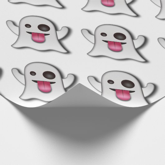 Niedlicher Geist neben Casper! Geschenkpapier (Ecke)