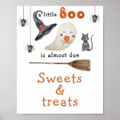 Niedlicher Geist - Süßigkeiten und Leckereien Poster (Vorne)