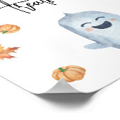 Niedlicher Geist - Süßigkeiten und Leckereien Poster (Ecke)