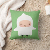 Niedlicher Geist-und Skelett-Junge Halloween Kissen (Decke)