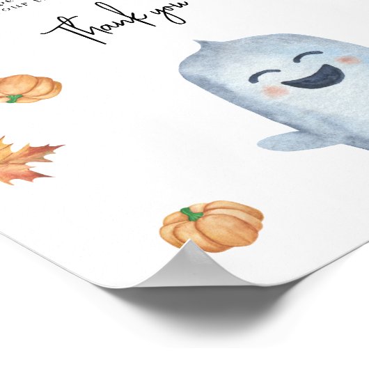 Niedlicher Geist - Windelspiel Poster (Ecke)