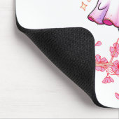 Niedlicher Geisterkaffee | süßer, süßer Kaffee Mousepad (Ecke)