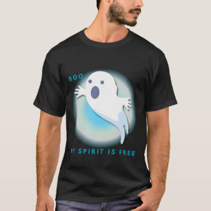 Niedlicher Geistlicher Geist - Mein Geist ist frei T-Shirt