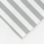 Niedlicher gelber Bow mit grauem Girl-Streifen und Fleecedecke (Ecke)