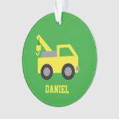 Niedlicher gelber ornament (Vorderseite)