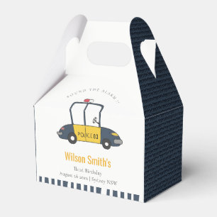 Niedlicher Gelber Polizeiwagen der Marine tötet je Geschenkschachtel