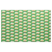 Niedlicher Gelber Schulbus-Cartoon Stoff (Fat Quarter (45,7 x 55,9 cm))