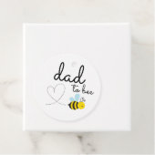 Niedlicher gelber Vater Geschenkanhänger (Beispiel)